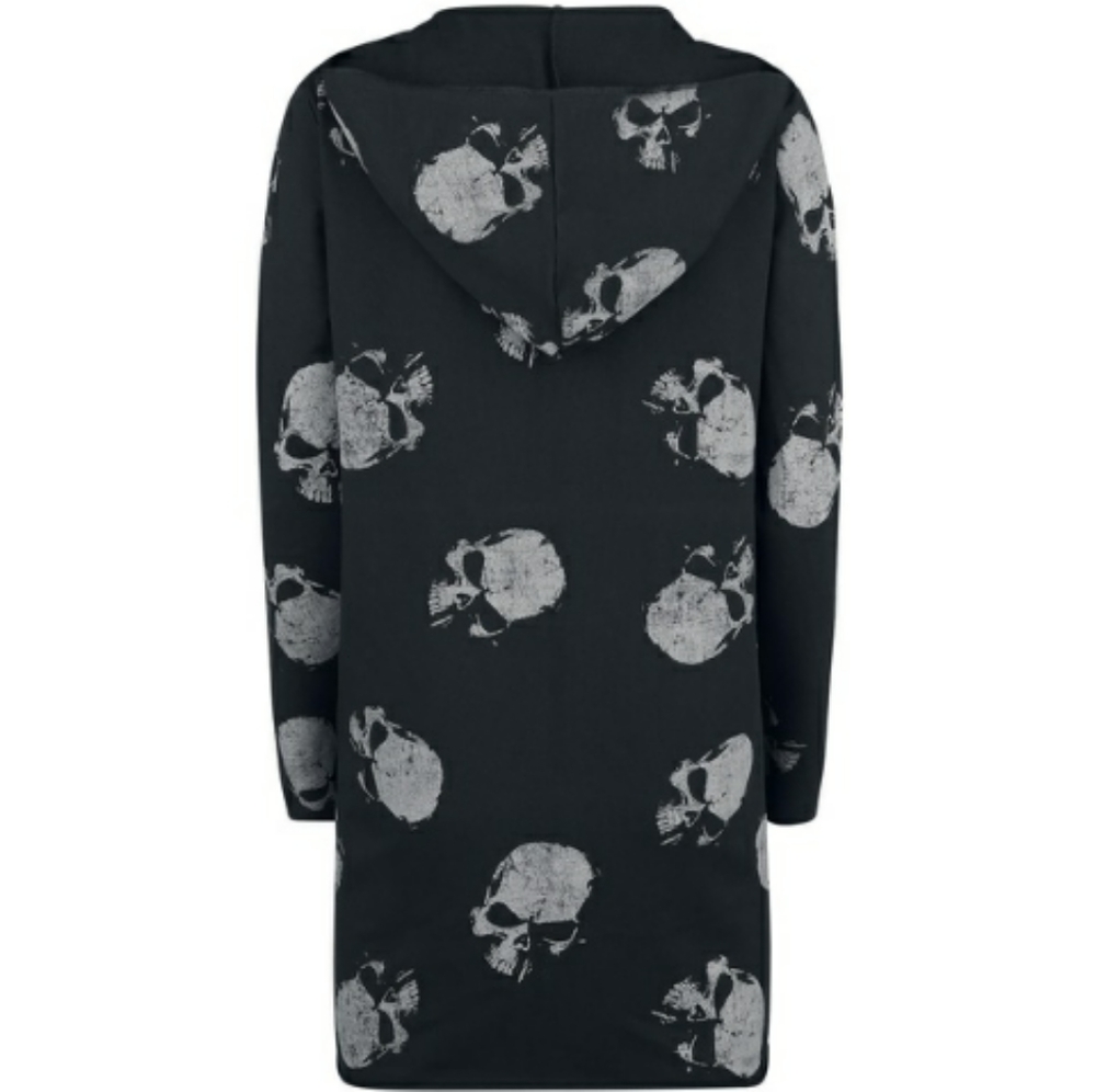 Skull hooded cardigan - Picture 3 of 4